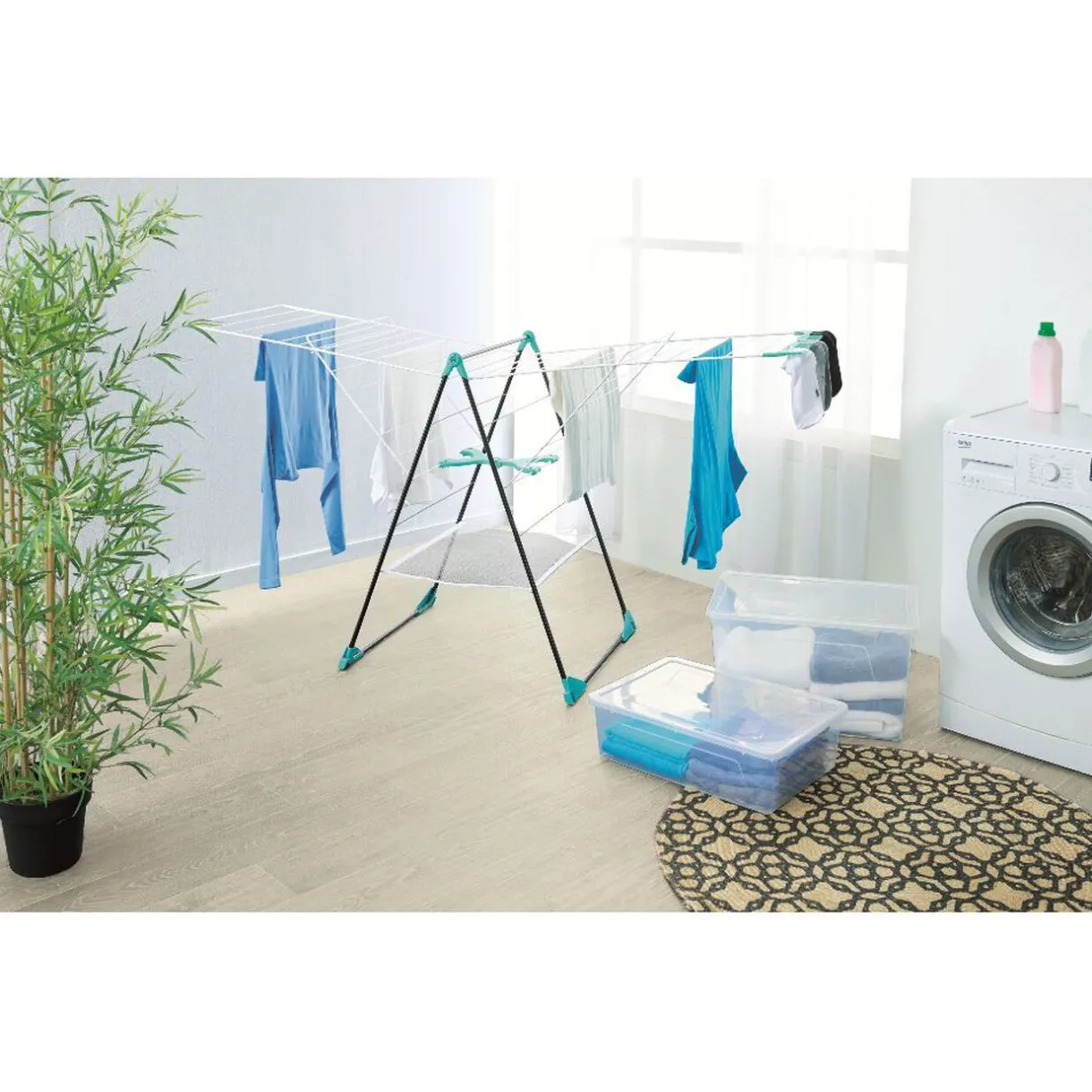 Rangement|Gifi Boîte de rangement transparente 46 L