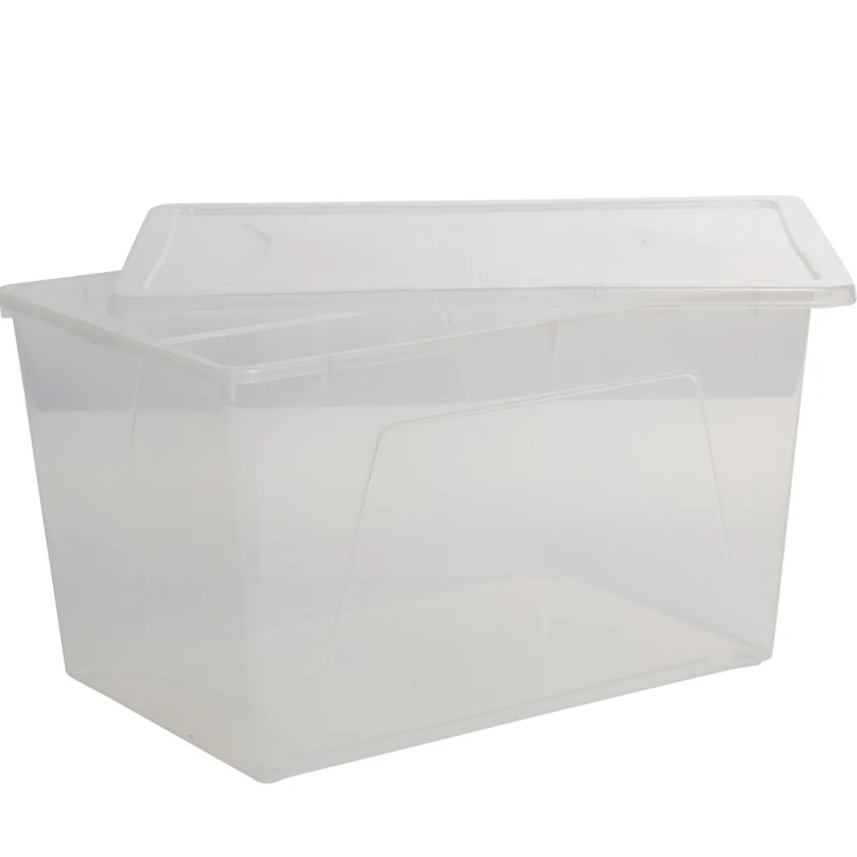Rangement|Gifi Boîte de rangement transparente 46 L