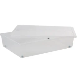 Rangement|Gifi Boîte de rangement transparente 55 L