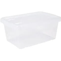 Rangement|Gifi Boîte de rangement transparente avec couvercle 4,4L