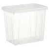 Rangement|Gifi Boîte de rangement transparente avec couvercle 8,8L
