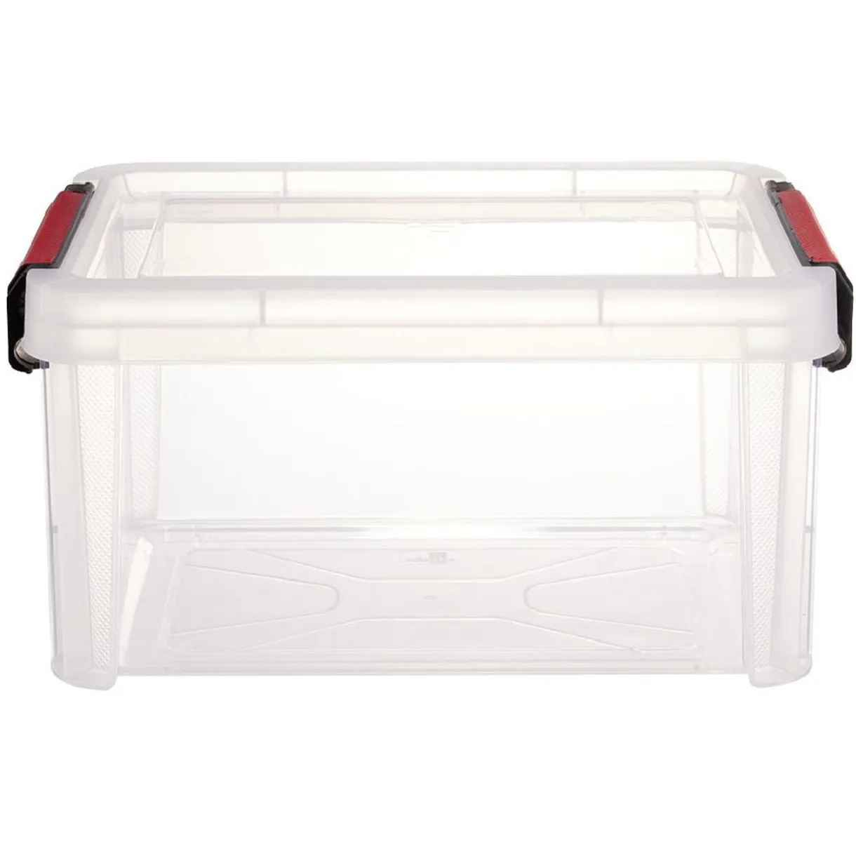 Rangement|Gifi Boîte de rangement transparent avec fermeture à clips 5L