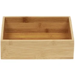 New Gifi Boîte en bambou organisateur L.22,5xl.15xH.6,5 cm