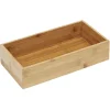 New Gifi Boîte en bambou organisateur L.30xl.15xH.6,5 cm