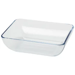 Boîte en verre avec couvercle plastique x3^Gifi