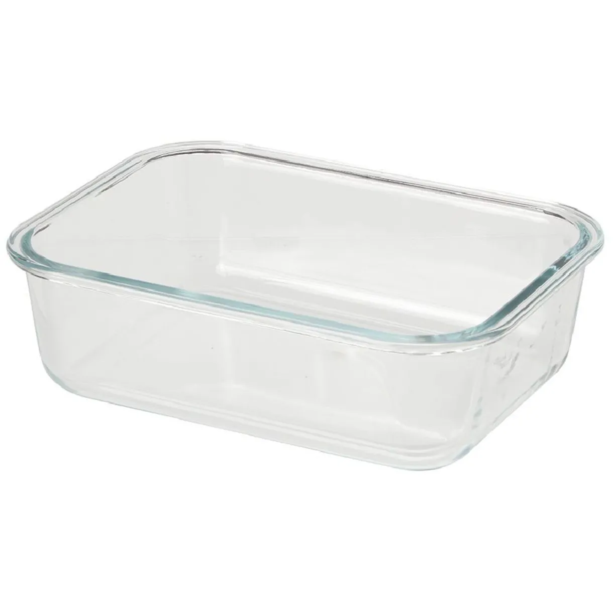 Boîte en verre et bambou 1,5 L^Gifi