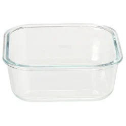 Boîte en verre et bambou 1,1 L^Gifi