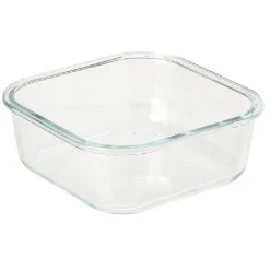 Boîte en verre et bambou 1,1 L^Gifi