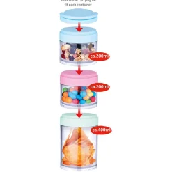 Boîte lunch 3 pièces^Gifi Online