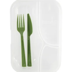 Boîte lunch transparente^Gifi