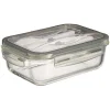 Boîte Lunchbox en verre avec couverts en plastique 1,2L^Gifi Outlet