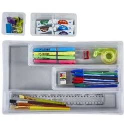 Rangement|Gifi Boîte organisateur de tiroir 6 compartiments