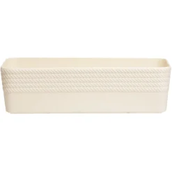 Hot Gifi Boîte plastique beige 25x11xH7cm