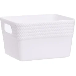 Online Gifi Boîte plastique blanc 14x11xH8,5cm