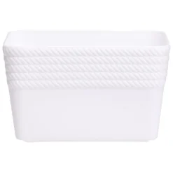 Online Gifi Boîte plastique blanc 14x11xH8,5cm