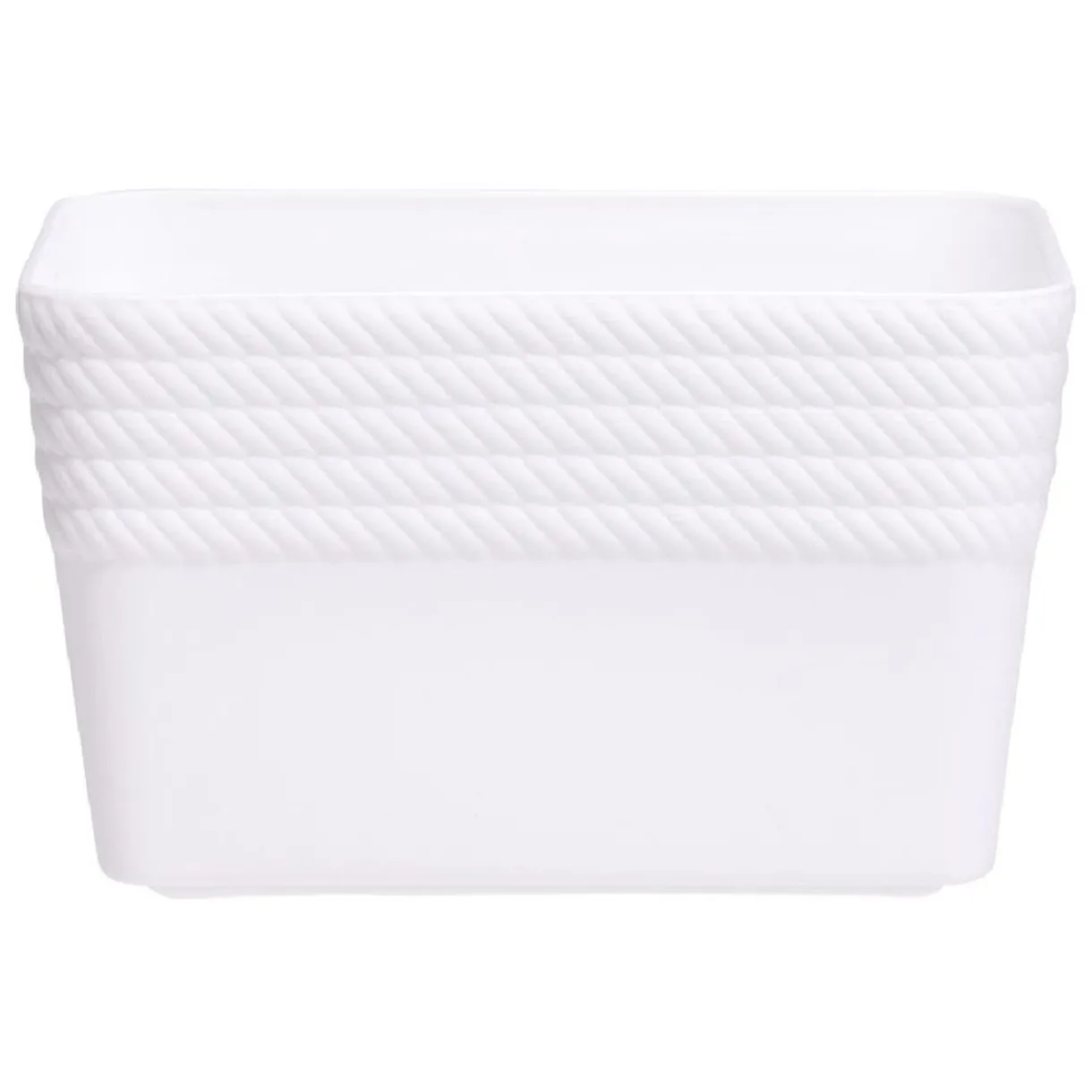 Online Gifi Boîte plastique blanc 14x11xH8,5cm