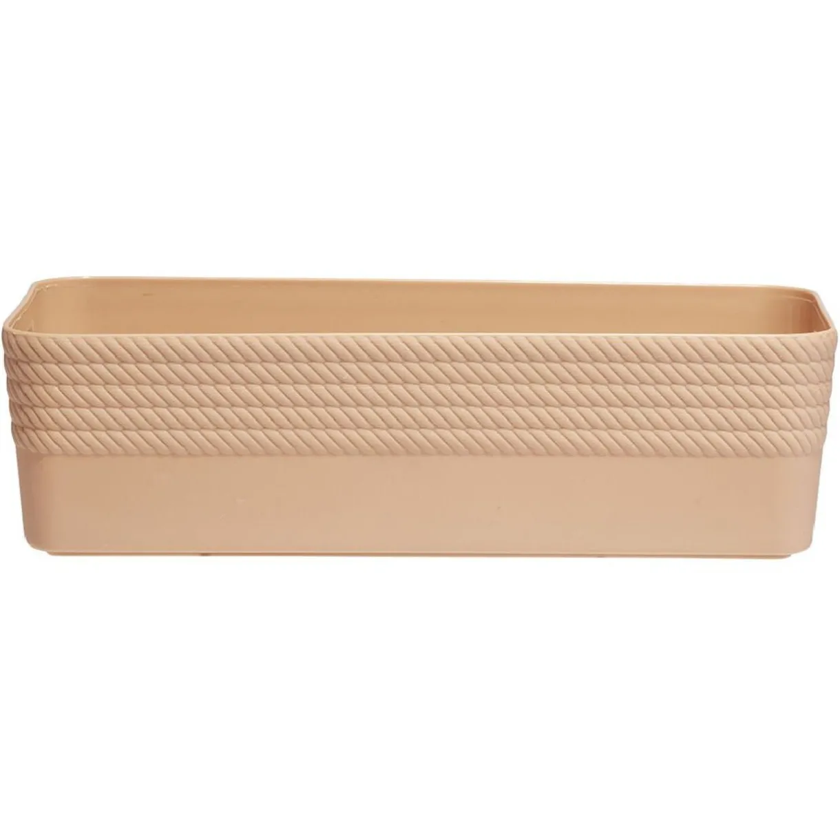 Outlet Gifi Boîte plastique nude 25x11xH7cm