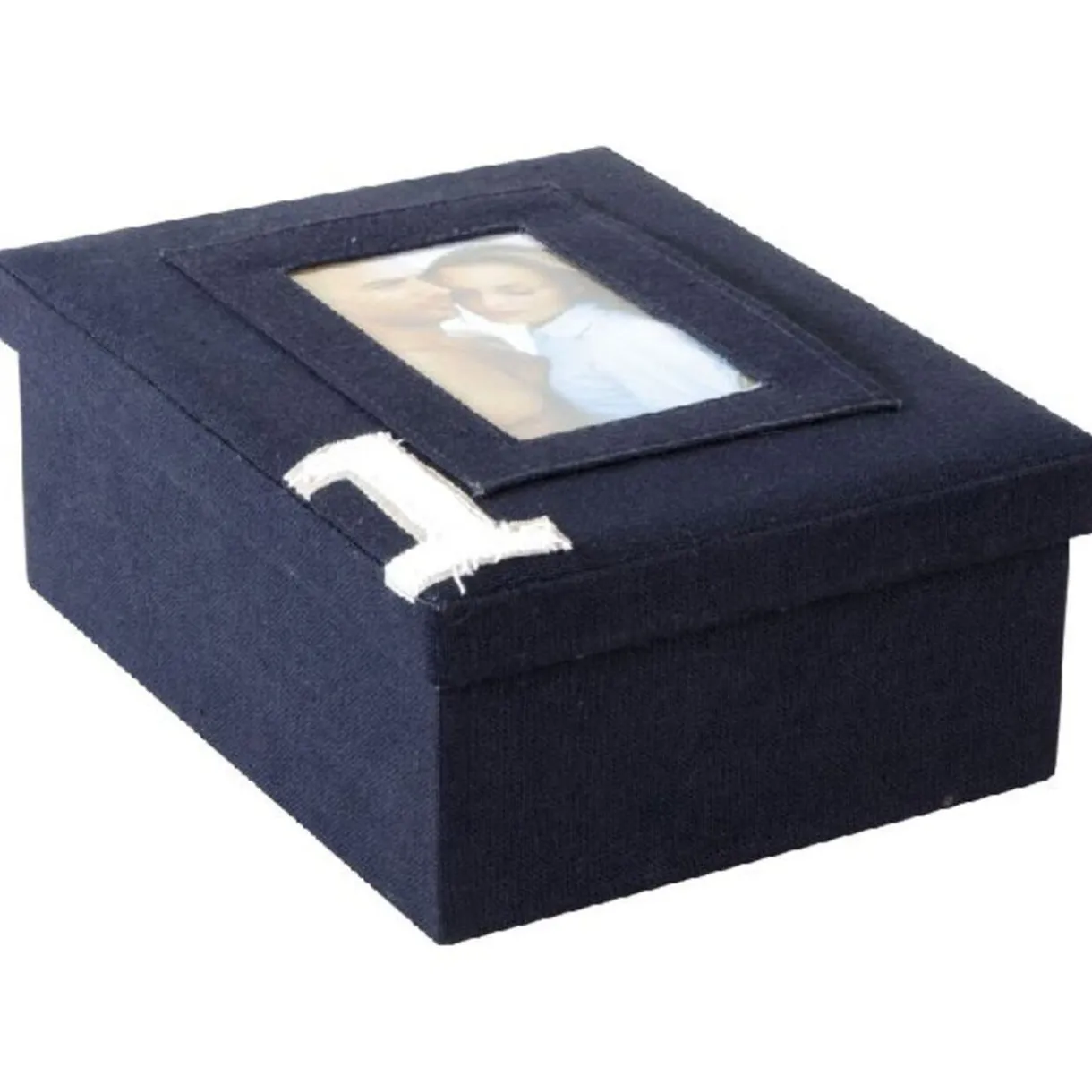 Rangement|Gifi Boîte porte photo jean