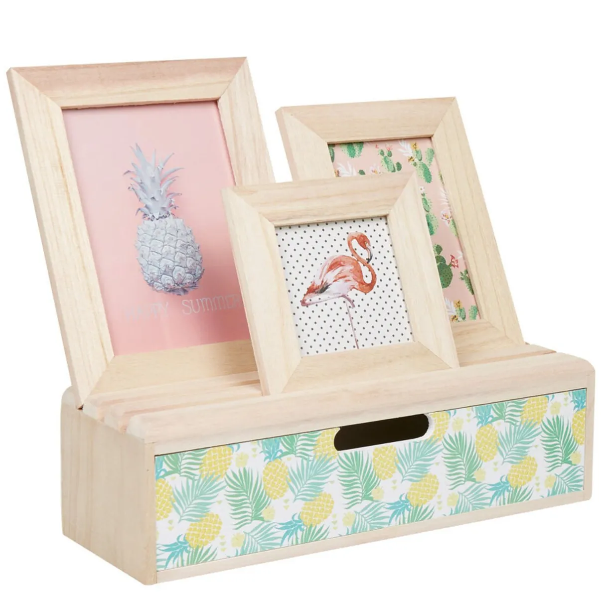 Rangement|Gifi Boîte porte-photo design Sweet exotic