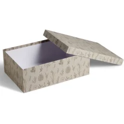Rangement|Gifi Boîte rectangulaire en carton imprimé 40x26,5xH13,8cm