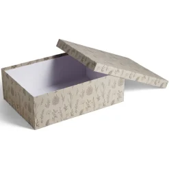 Rangement|Gifi Boîte rectangulaire en carton imprimé 44x31xH15cm