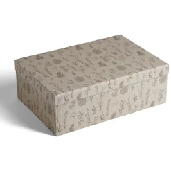 Rangement|Gifi Boîte rectangulaire en carton imprimé 44x31xH15cm