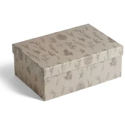 Rangement|Gifi Boîte rectangulaire en carton imprimé 28x13xH10cm