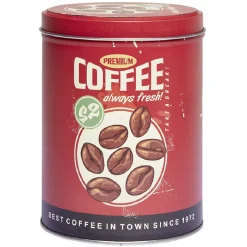 Boîte ronde de conservation en métal Ø10 x H13,1 cm^Gifi Outlet