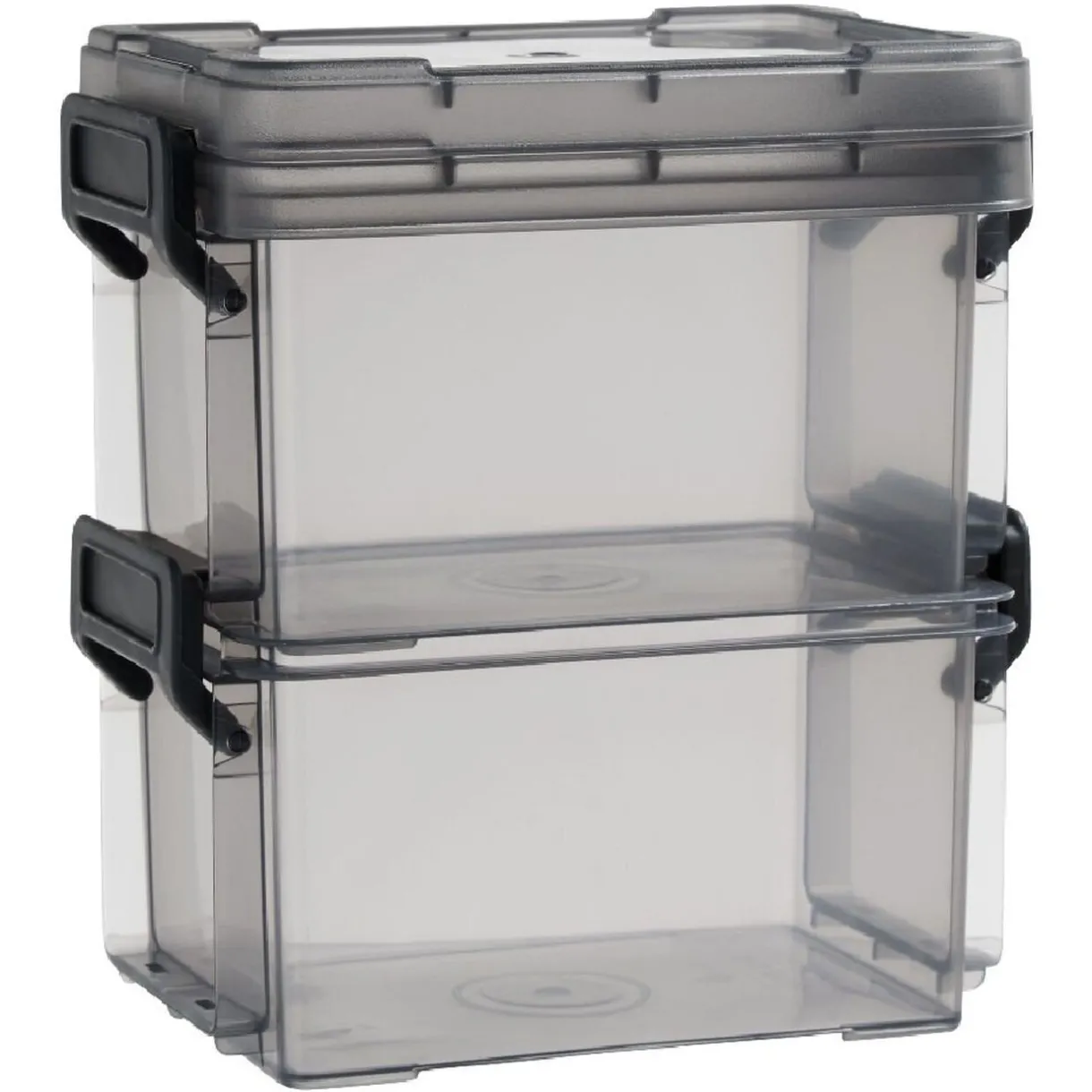 Rangement|Gifi Boîte superposable à clips 300ml x2