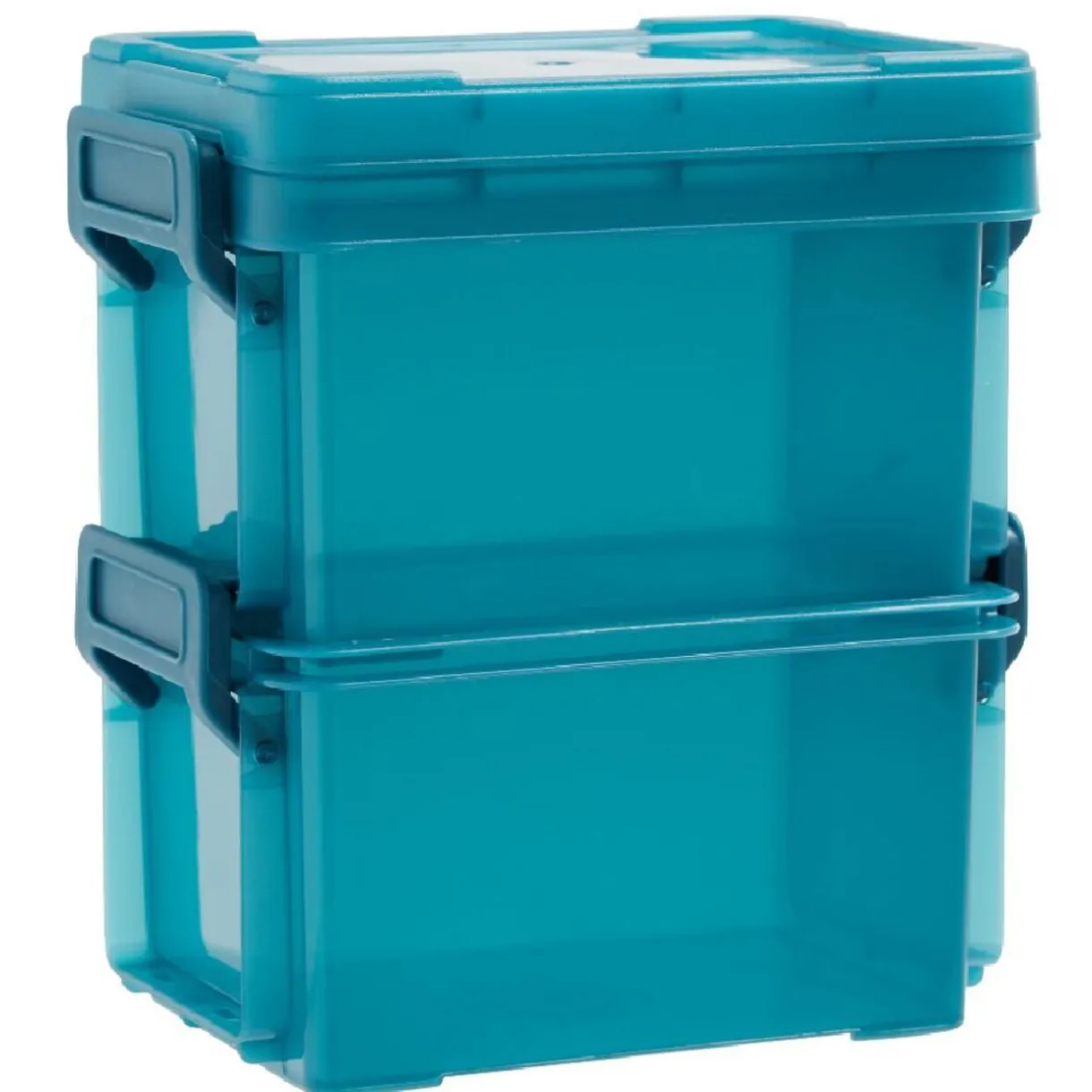 Rangement|Gifi Boîte superposable à clips 300ml x2