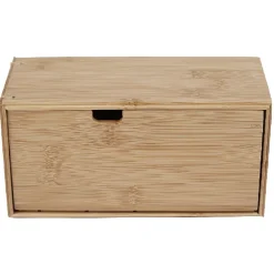 Boîte tiroir à dosettes bambou naturel^Gifi Discount