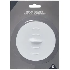 Discount Gifi Bouche évier en silicone blanc