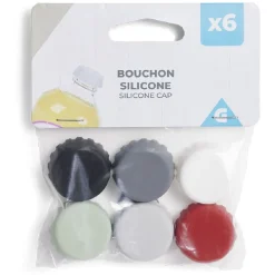 Bouchon de bouteille en silicone x6^Gifi Sale