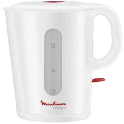 Bouilloire Principio Moulinex blanc et rouge 1,5 L^Gifi Hot