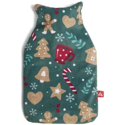 Gifi Bouillotte de Noël motif biscuit pain d'épices 780ml