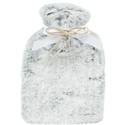 Hot Gifi Bouillotte et masque pour les yeux effet fourrure