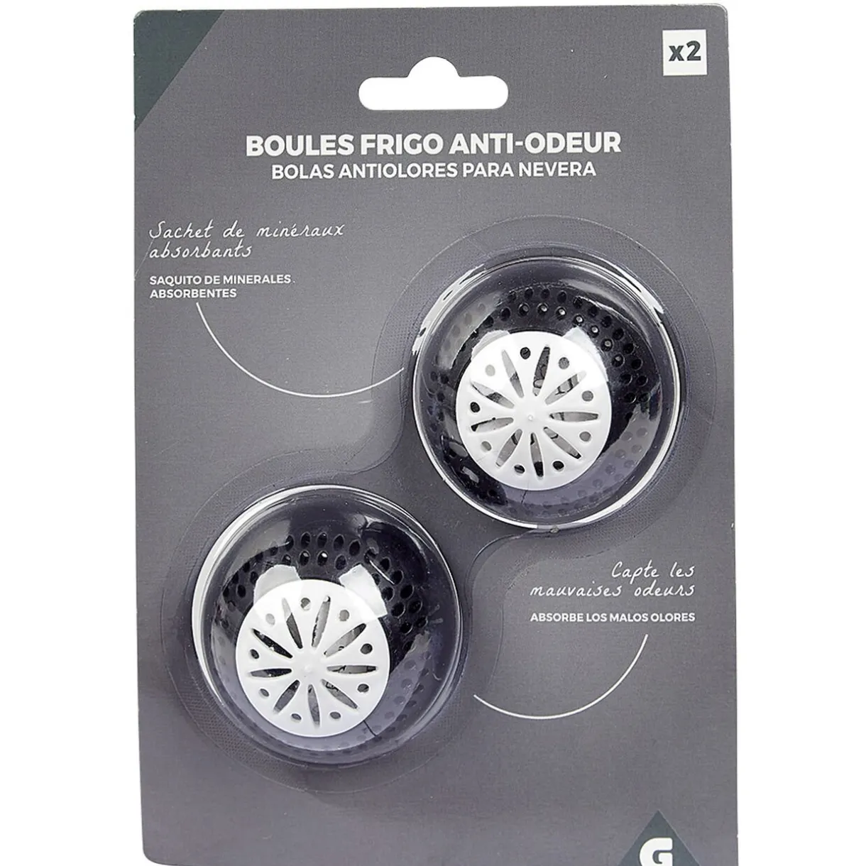 Nettoyage Et Entretien|Gifi Boule Frigo Anti Odeur x2