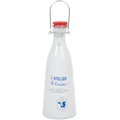 Bouteille de lait avec bouchon design L'atelier de cuisine^Gifi Discount