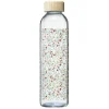 Bouteille en verre 730 ml motif floral multicolore^Gifi