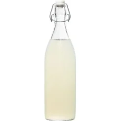 Bouteille en verre avec bouchon clip 1L^Gifi Clearance
