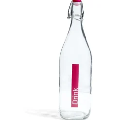 Bouteille en verre DRINK 1 L^Gifi Outlet