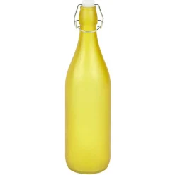 Bouteille en verre effet givré 1 L^Gifi Hot