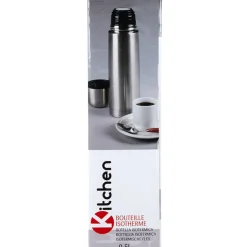 Bouteille isotherme inox^Gifi Discount