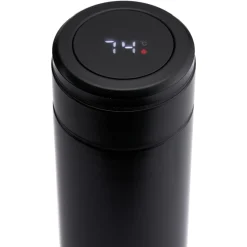 Bouteille isotherme inox avec indicateur de température 500 ml^Gifi New