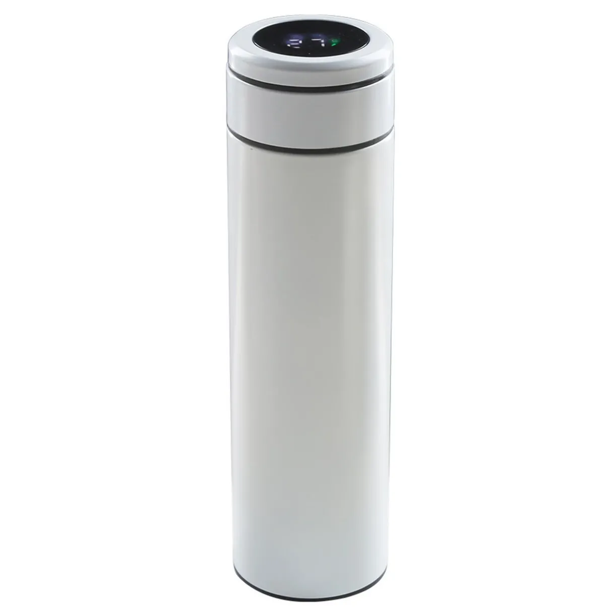 Bouteille isotherme inox avec indicateur de température 500 ml^Gifi New