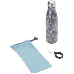 Bouteille isotherme inox avec housse et mousqueton 480 ml^Gifi Outlet