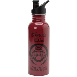 Bouteille Mario en métal^Gifi