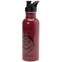 Bouteille Mario en métal^Gifi