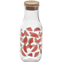 Bouteille plastique design fruits exotiques^Gifi Hot