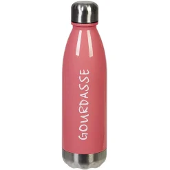 Bouteille plastique réutilisable avec inscription 5 modèles et coloris^Gifi Online